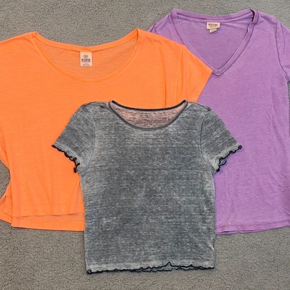 PINK VS, American Eagle, Mossimo T-Shirt BUNDLE Small